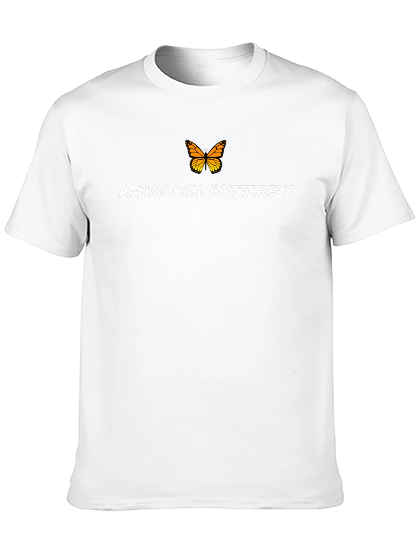 Antisocial Butterfly Graphic Tee - Trendy & Unique Design