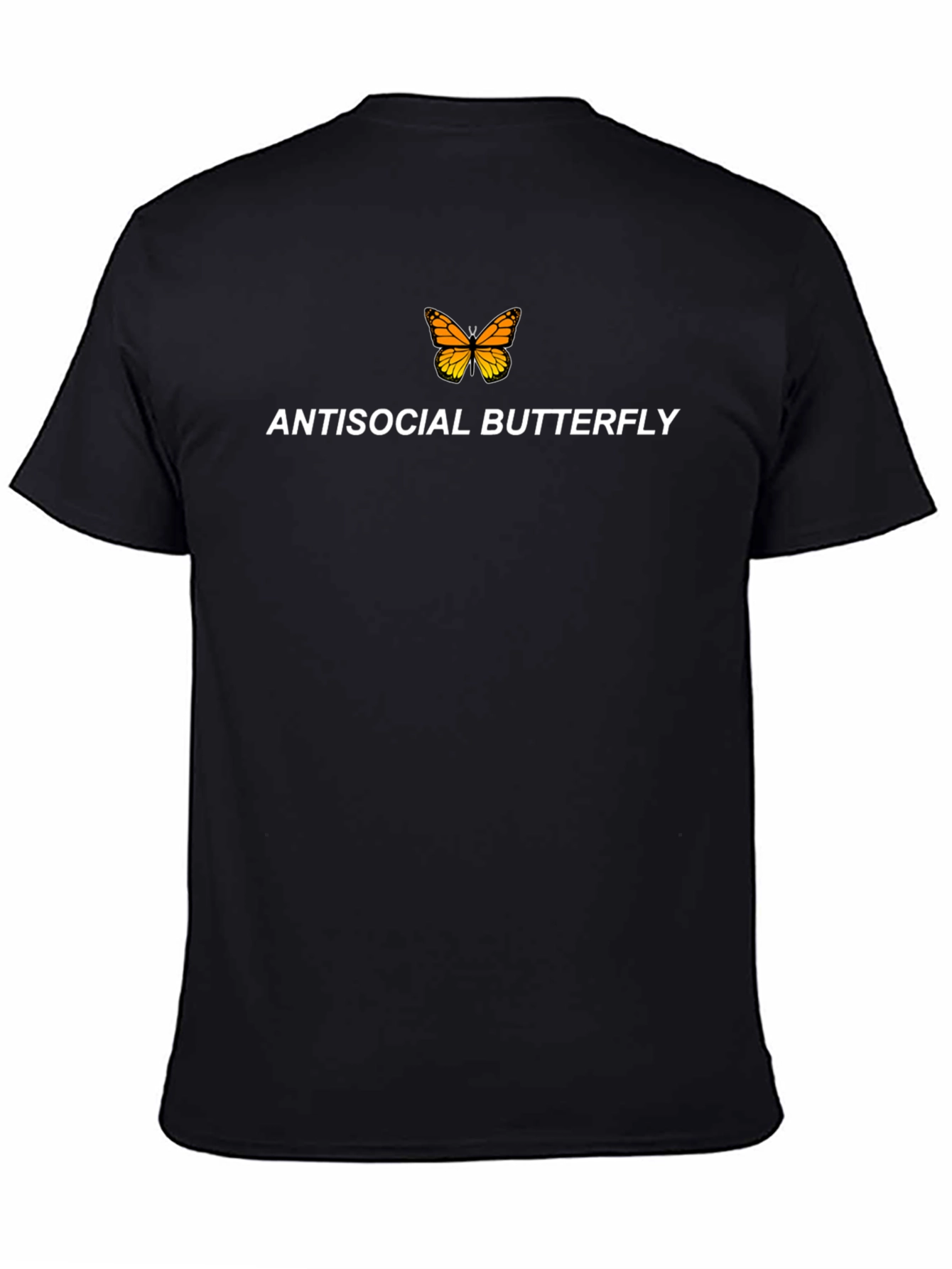 Antisocial Butterfly Graphic Tee - Trendy & Unique Design