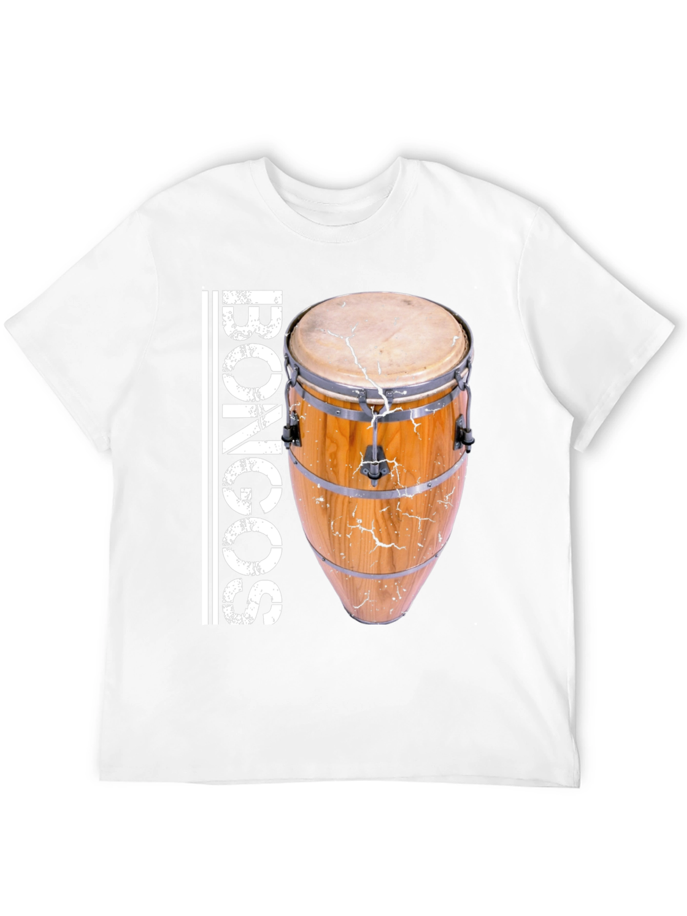 Bongos Graphic Tee - Music Lovers T-Shirt