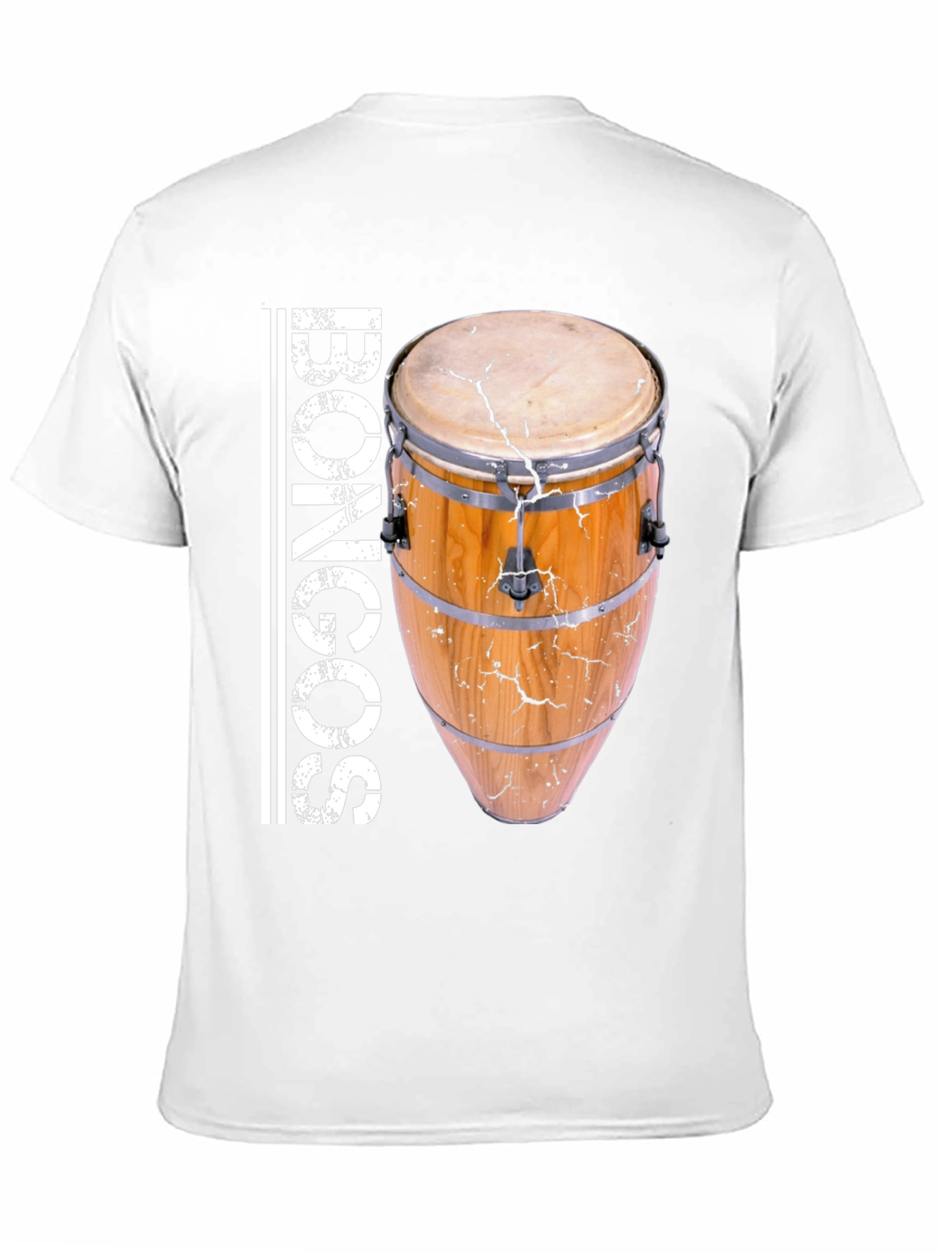 Bongos Graphic Tee - Music Lovers T-Shirt