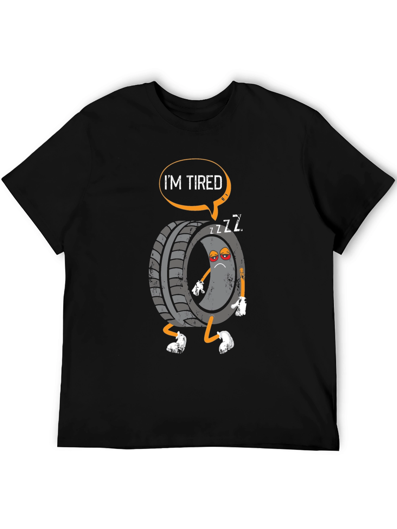 Im Tired Tire Graphic Tee