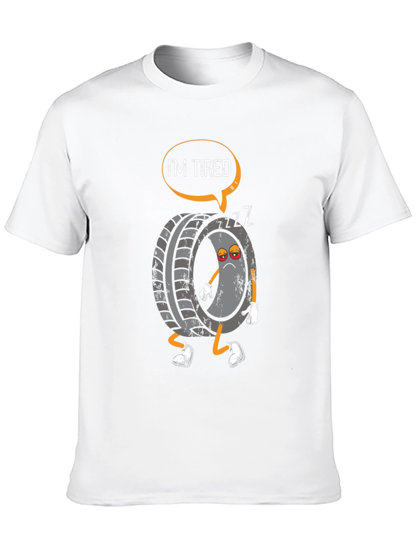 Im Tired Tire Graphic Tee