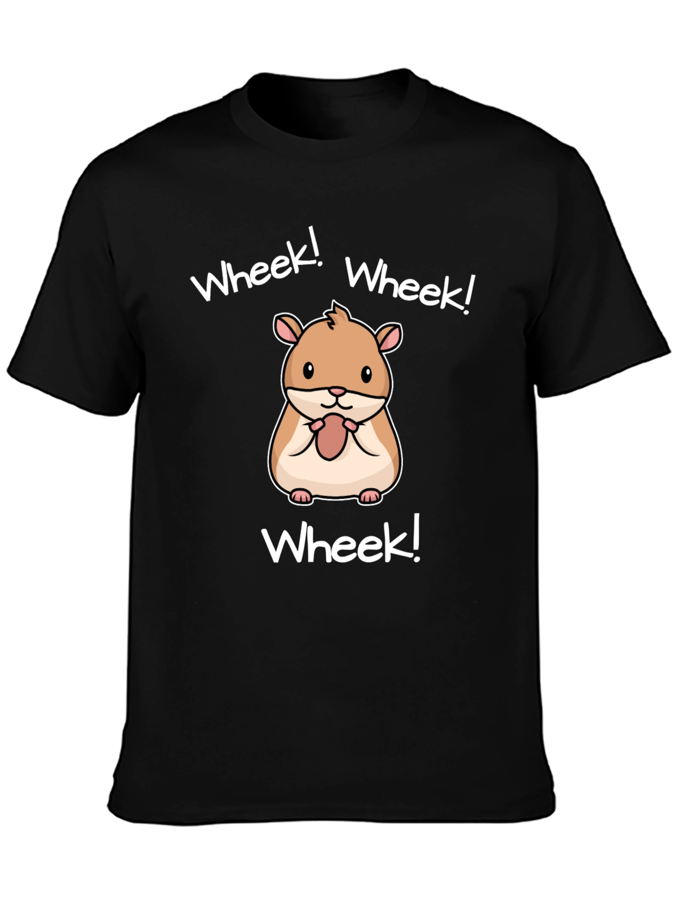 Wheek! Hamster Graphic T-Shirt - Cute Animal Tee