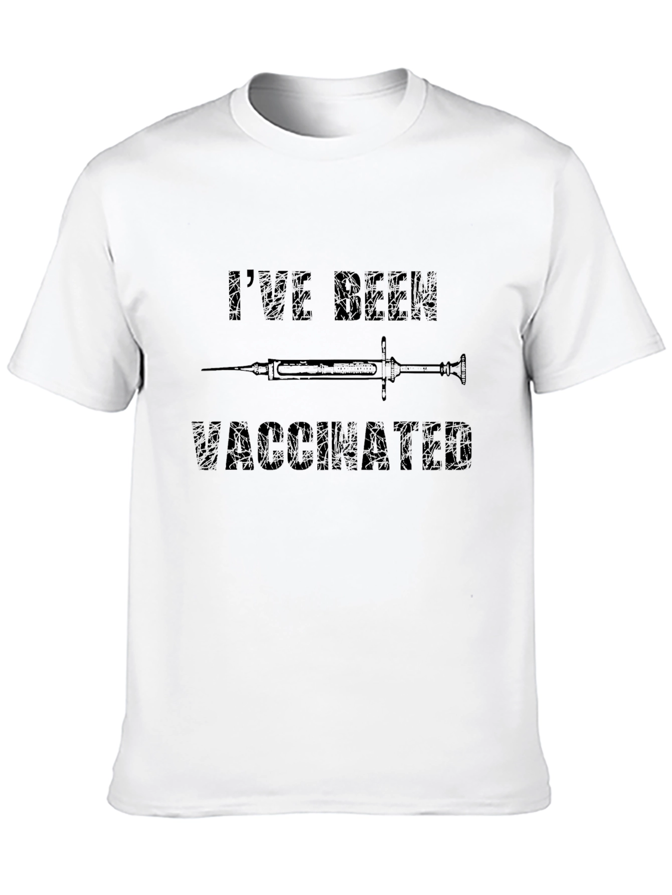 Ive Been Vaccinated T-Shirt - Black Graphic Tee