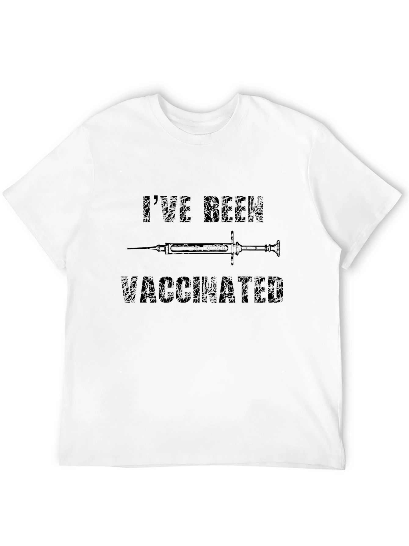 Ive Been Vaccinated T-Shirt - Black Graphic Tee