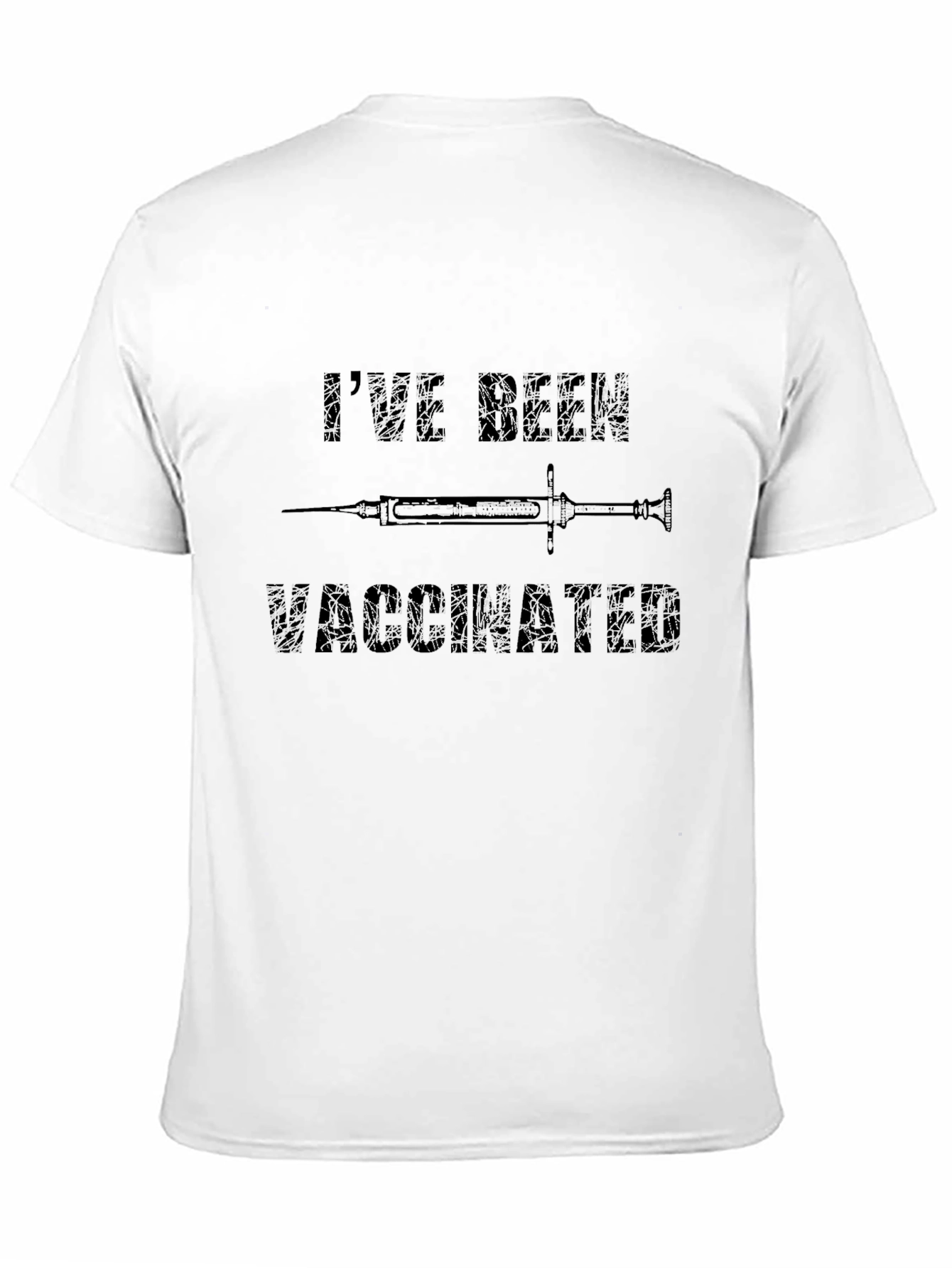 Ive Been Vaccinated T-Shirt - Black Graphic Tee