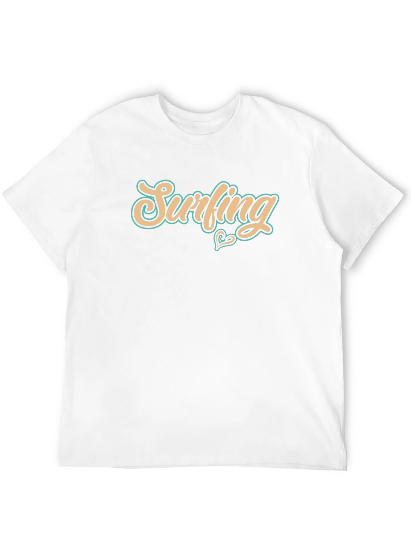 Surfing Graphic Black T-Shirt - Casual Wear