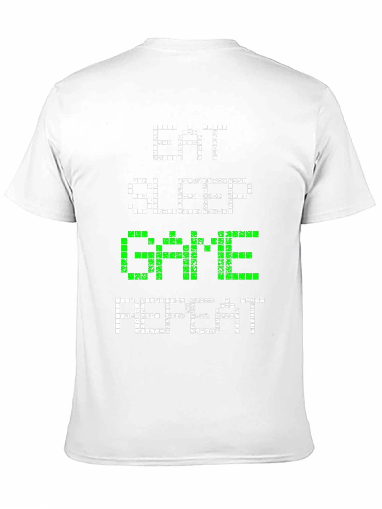 Eat Sleep Game Repeat Graphic Tee - Gamer Shirt