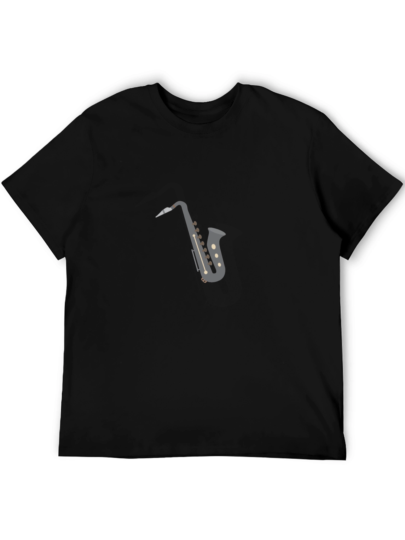 Saxophone Graphic Tee - Stylish Music Lover Shirt