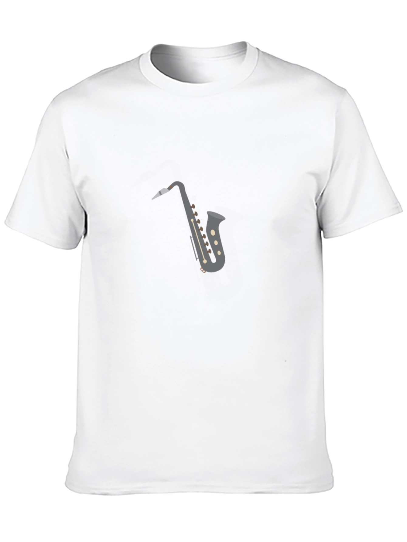 Saxophone Graphic Tee - Stylish Music Lover Shirt