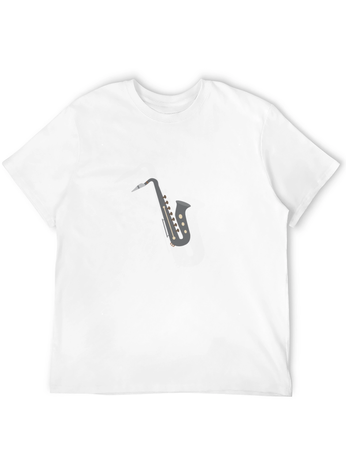 Saxophone Graphic Tee - Stylish Music Lover Shirt