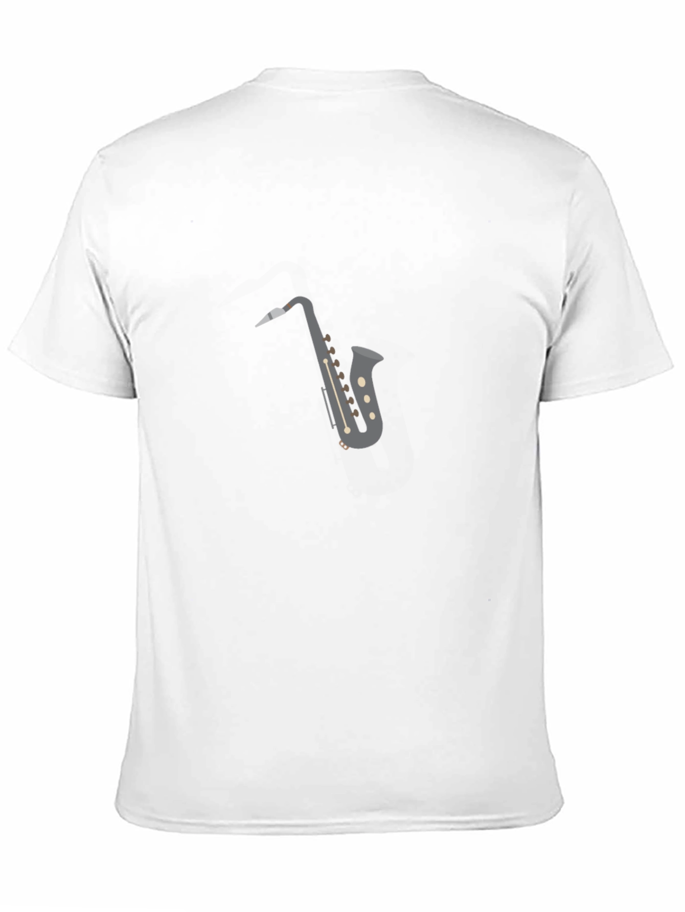 Saxophone Graphic Tee - Stylish Music Lover Shirt