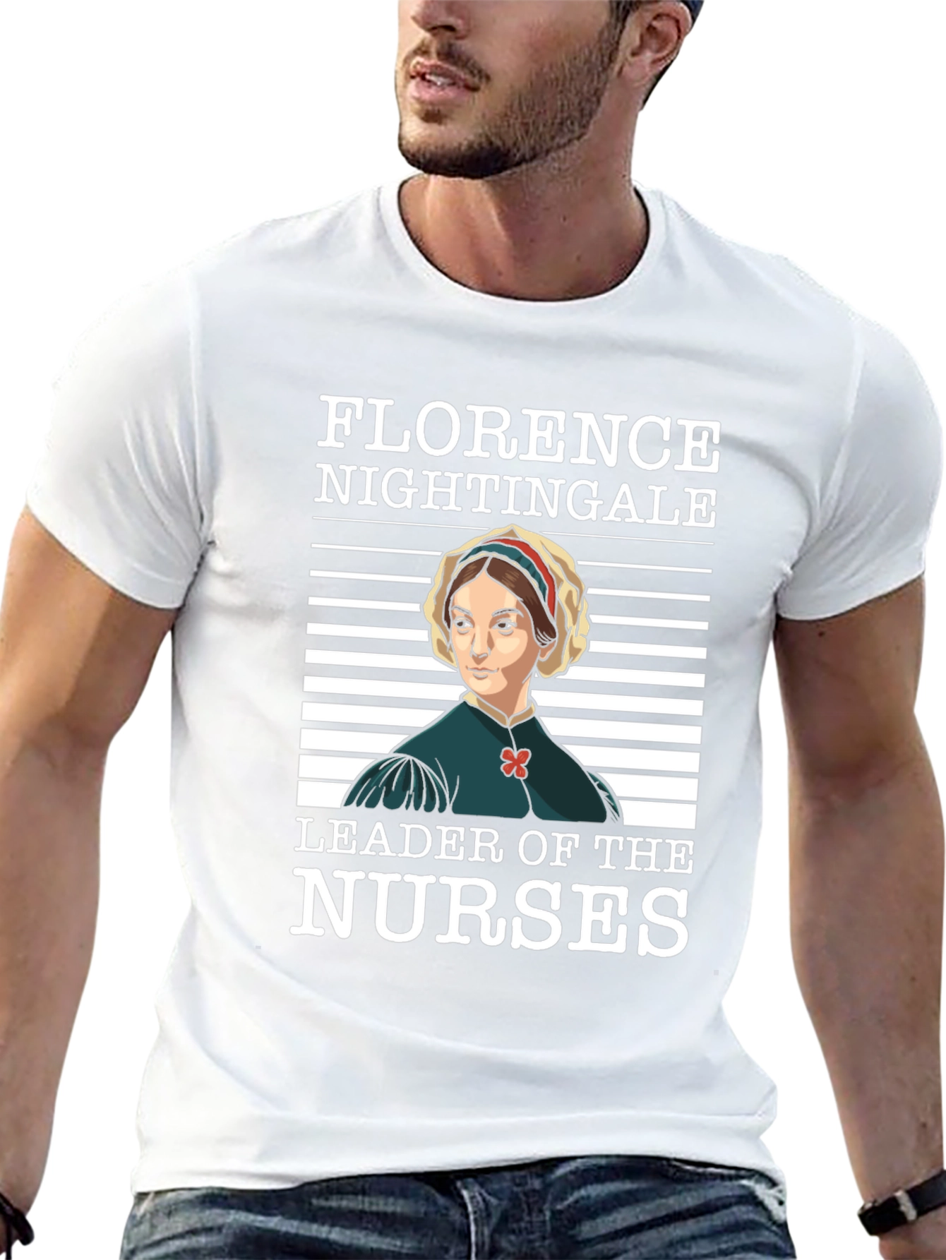Florence Nightingale T-Shirt - Leader of Nurses