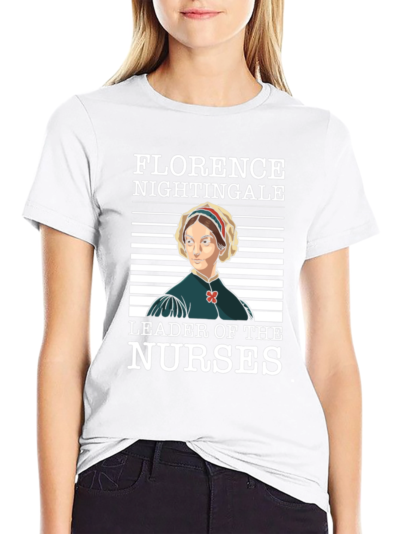 Florence Nightingale T-Shirt - Leader of Nurses