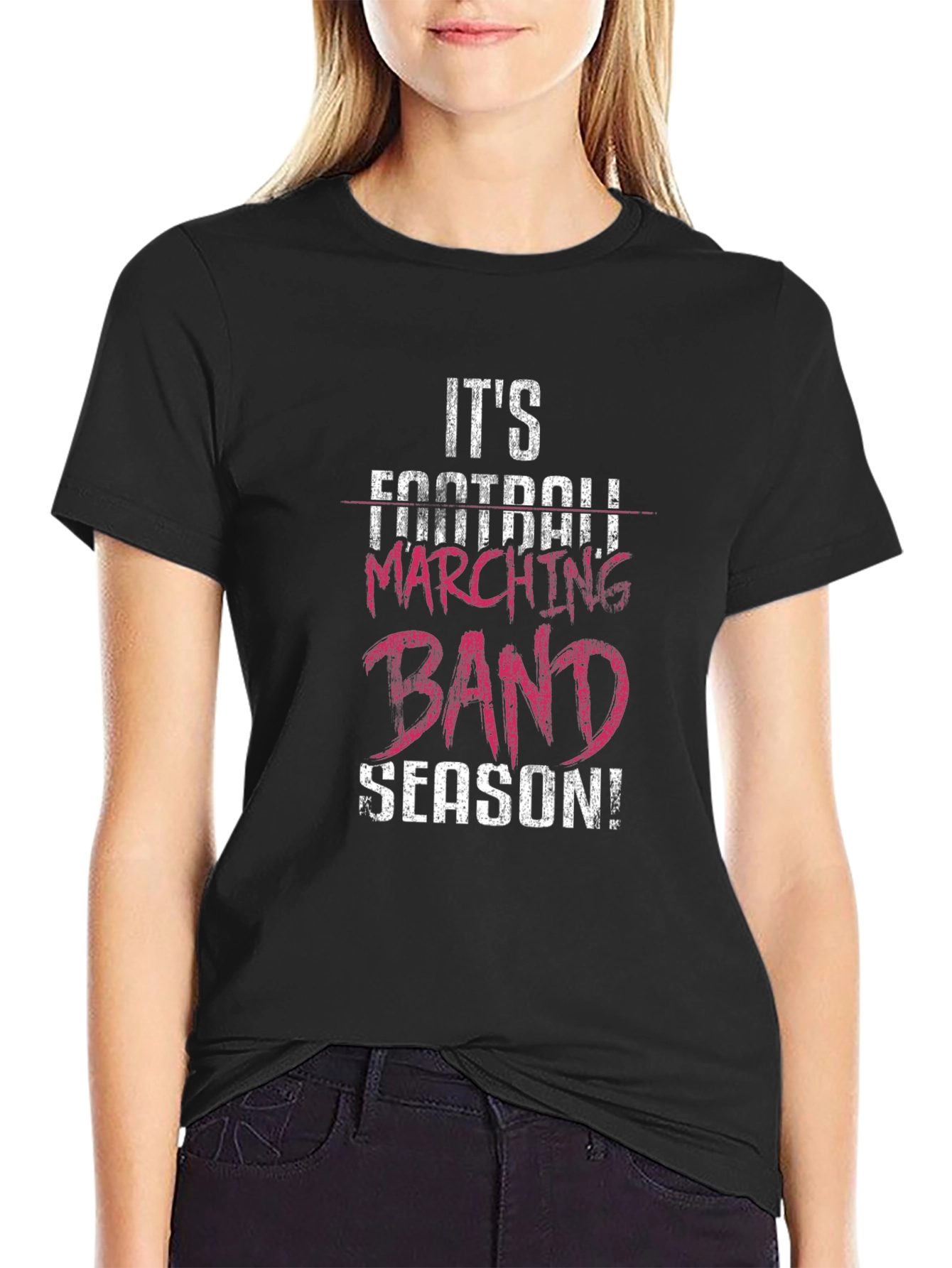 Football Marching Band Season T-Shirt