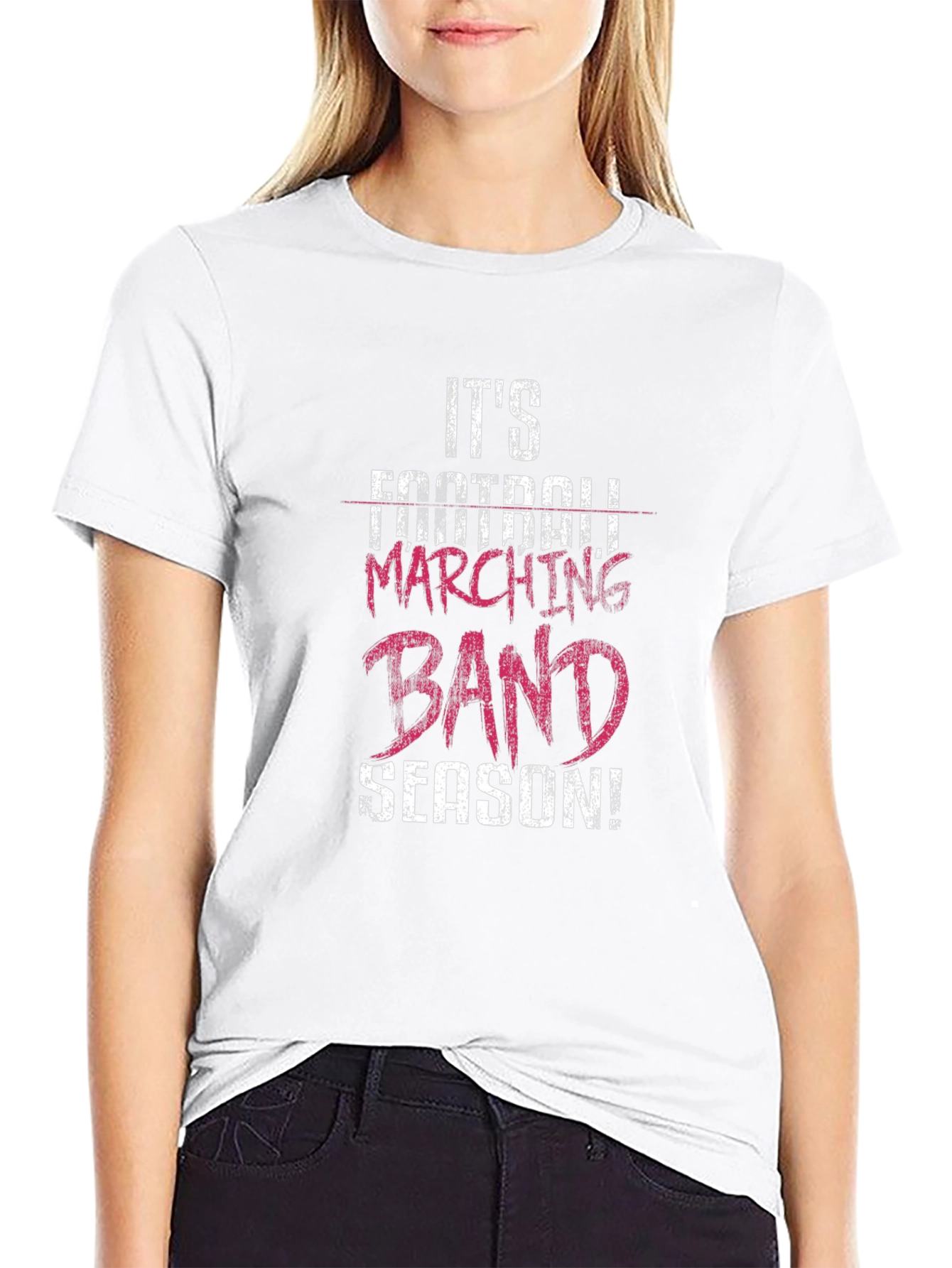 Football Marching Band Season T-Shirt