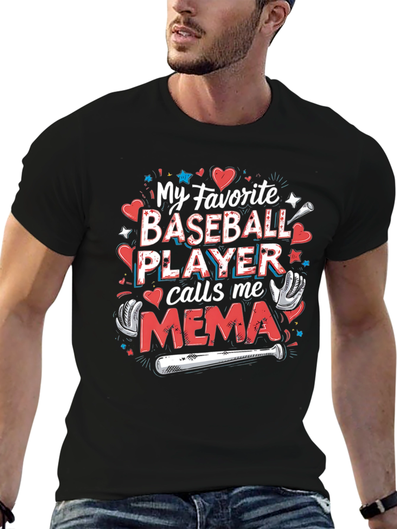 Baseball Mema T-Shirt: Favorite Player
