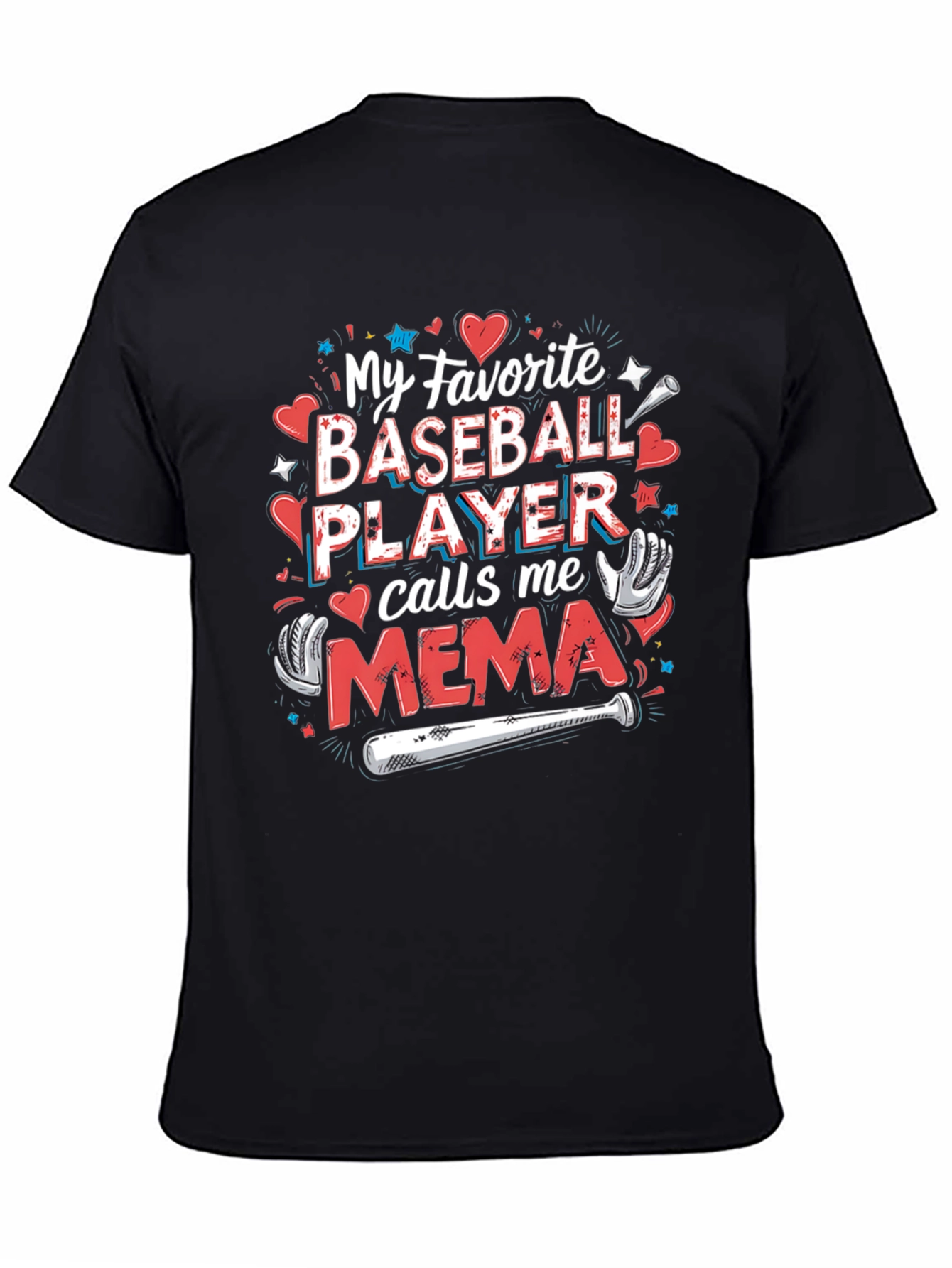 Baseball Mema T-Shirt: Favorite Player