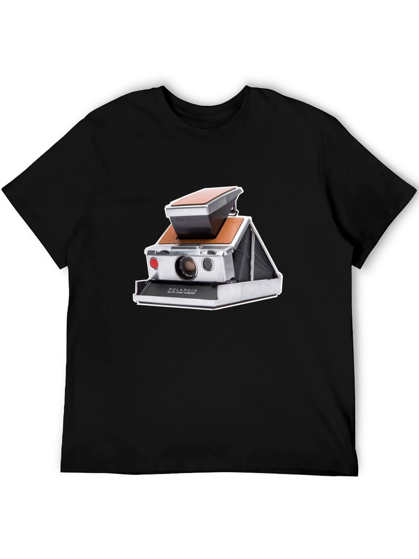 Retro Camera Graphic Tee - Classic Polaroid Design