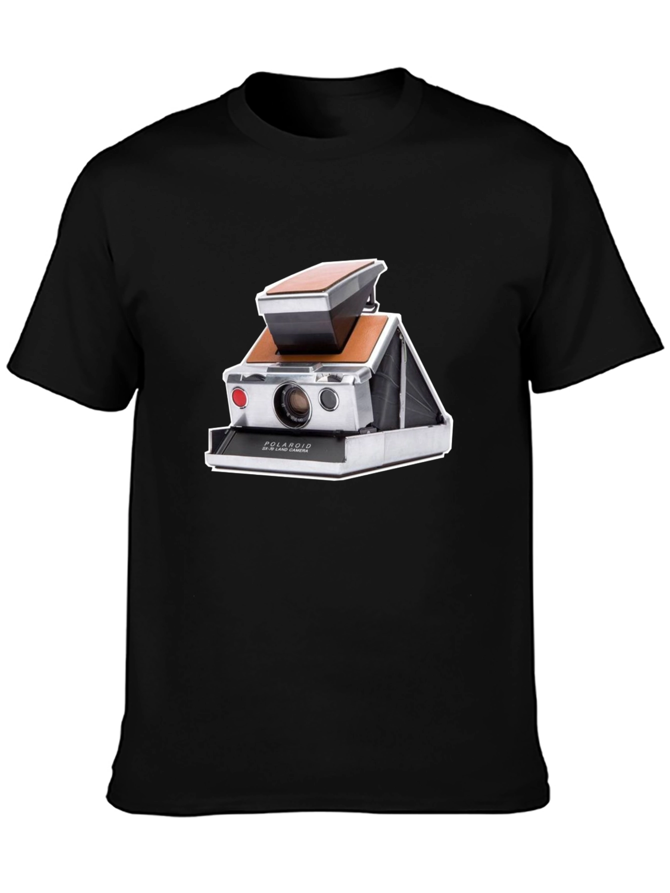 Retro Camera Graphic Tee - Classic Polaroid Design