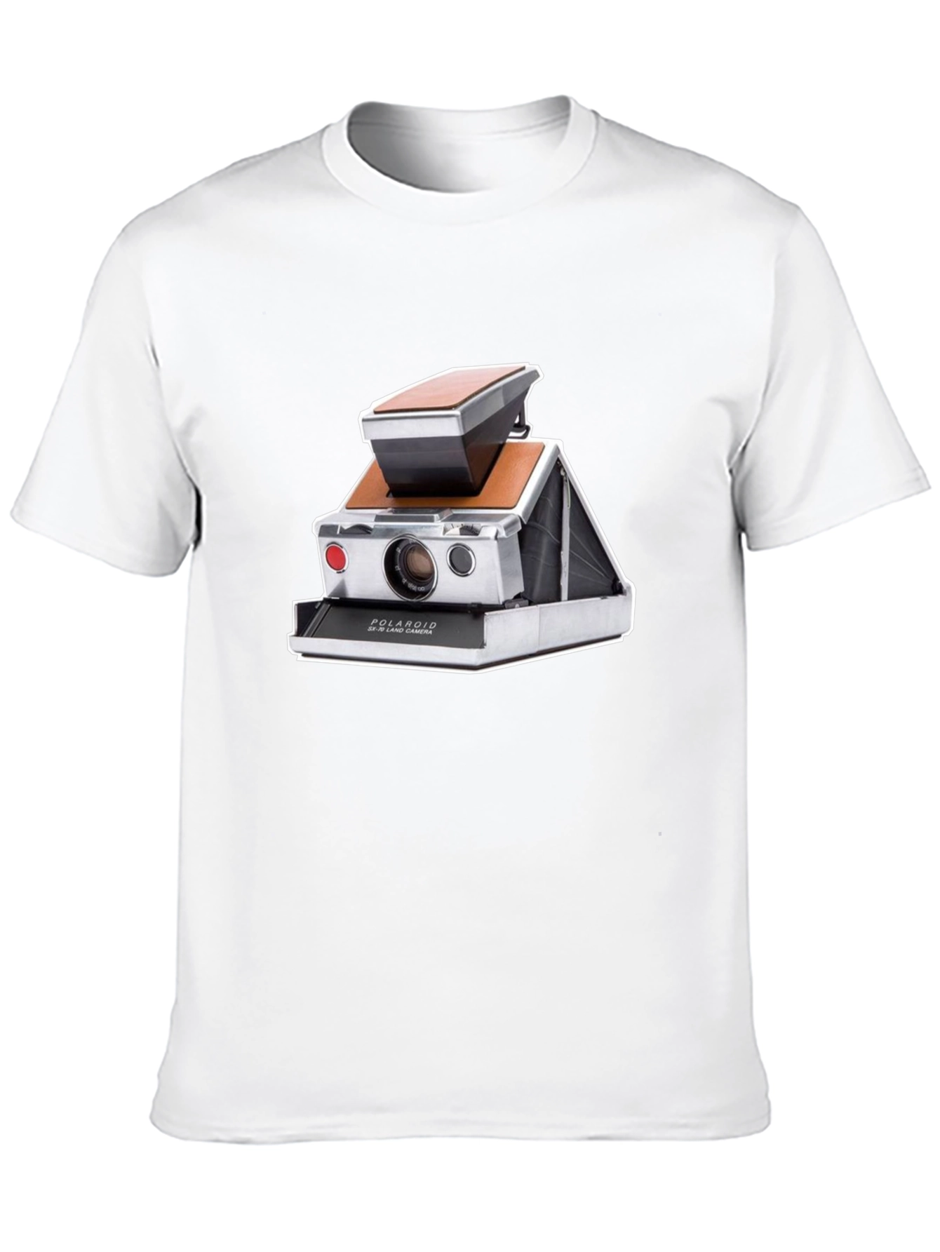 Retro Camera Graphic Tee - Classic Polaroid Design
