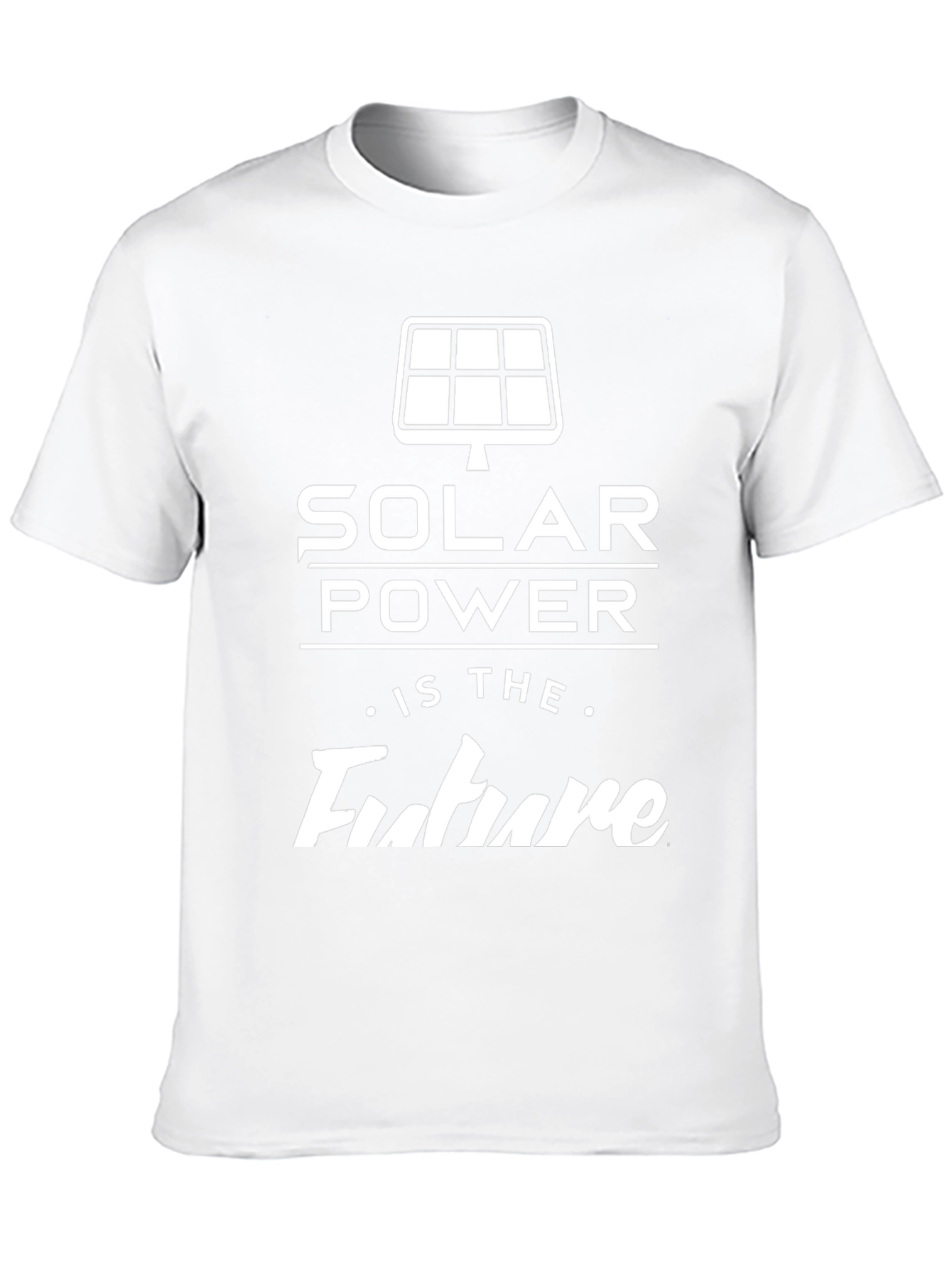 Solar Power Future T-Shirt - Eco-Friendly Design