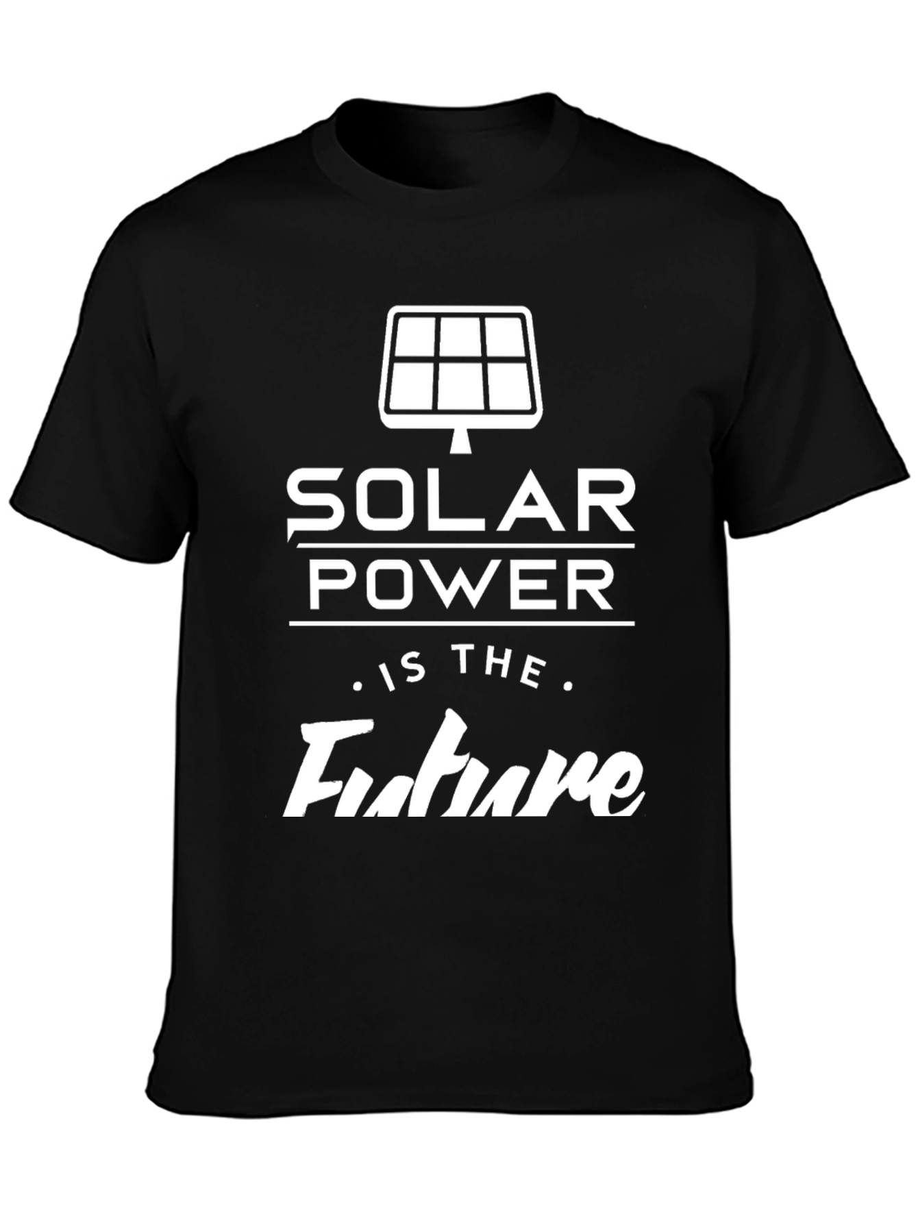 Solar Power Future T-Shirt - Eco-Friendly Design