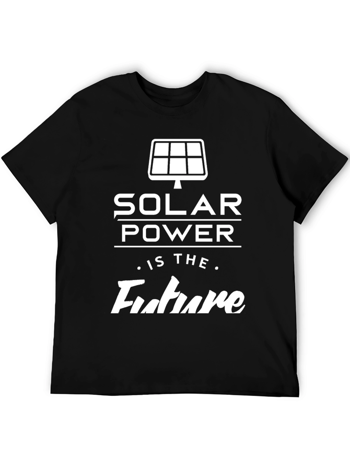 Solar Power Future T-Shirt - Eco-Friendly Design