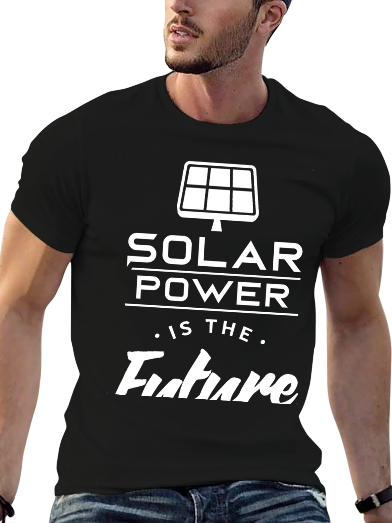 Solar Power Future T-Shirt - Eco-Friendly Design