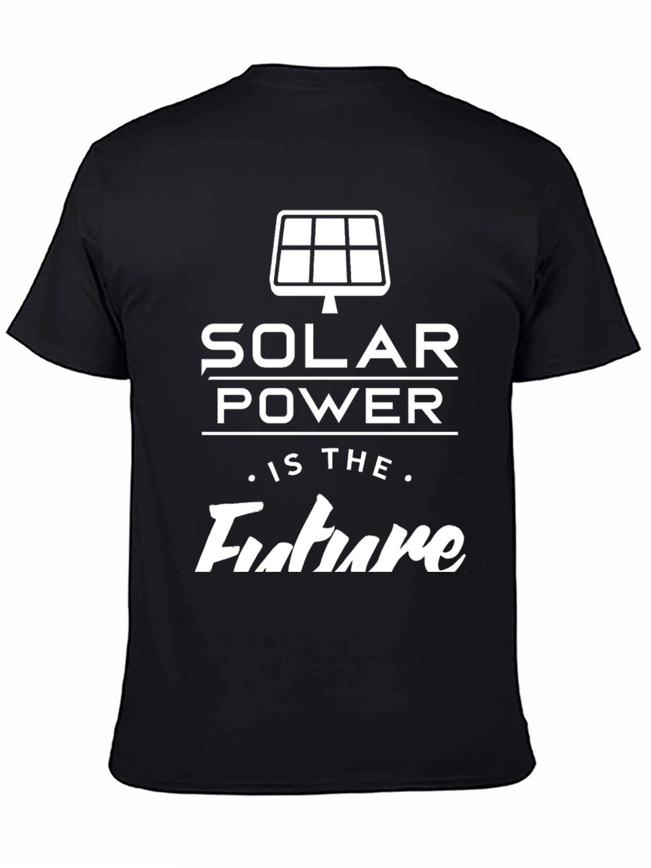 Solar Power Future T-Shirt - Eco-Friendly Design