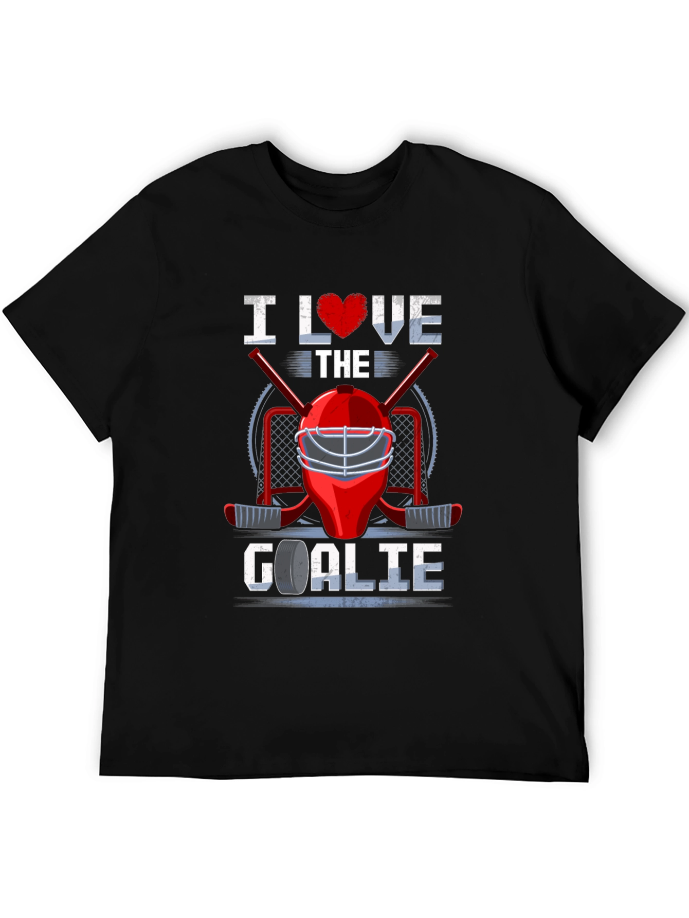 I Love The Goalie Graphic T-Shirt