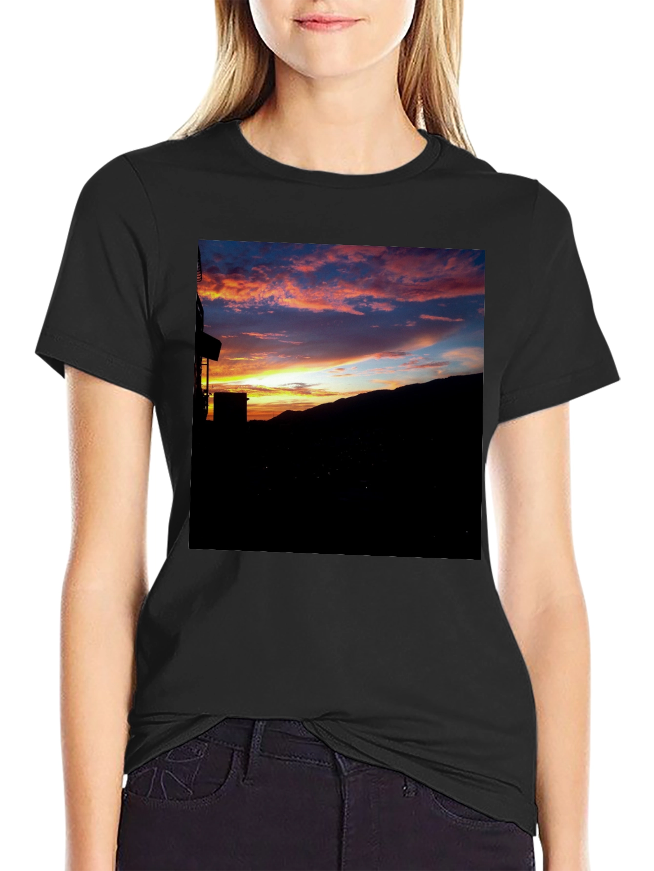Sunset Sky Graphic T-Shirt