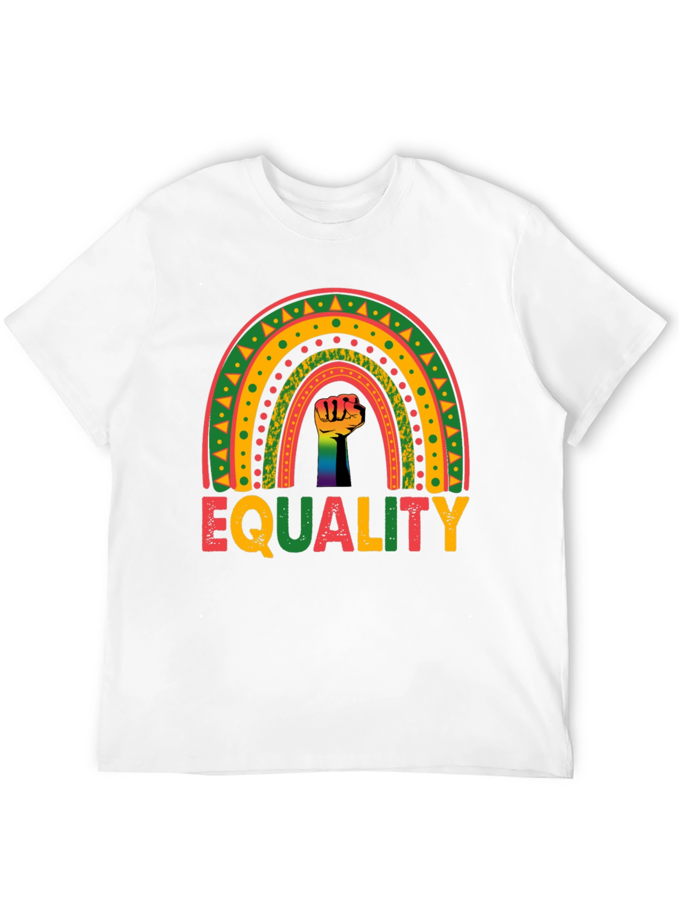 Equality Rainbow Fist T-Shirt