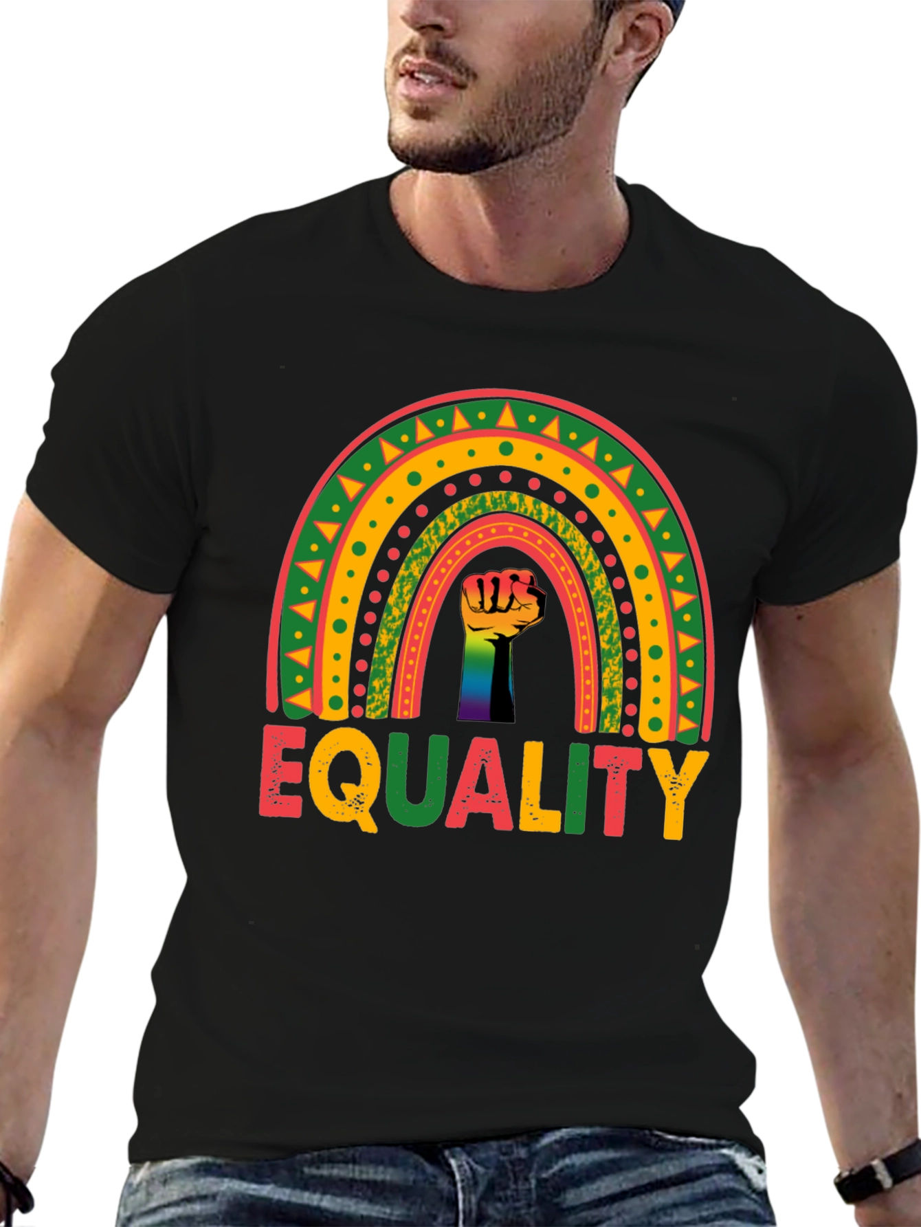 Equality Rainbow Fist T-Shirt