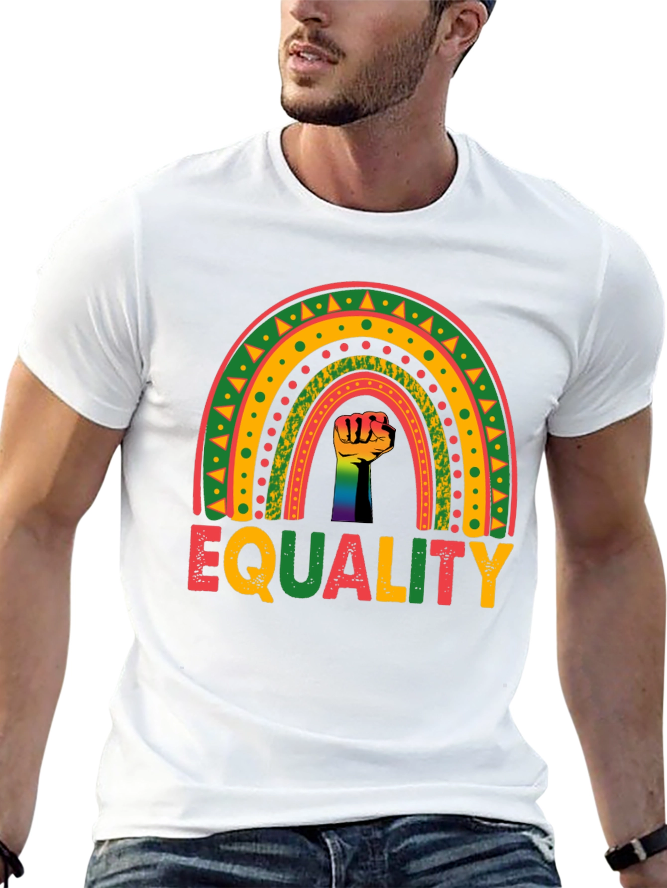 Equality Rainbow Fist T-Shirt