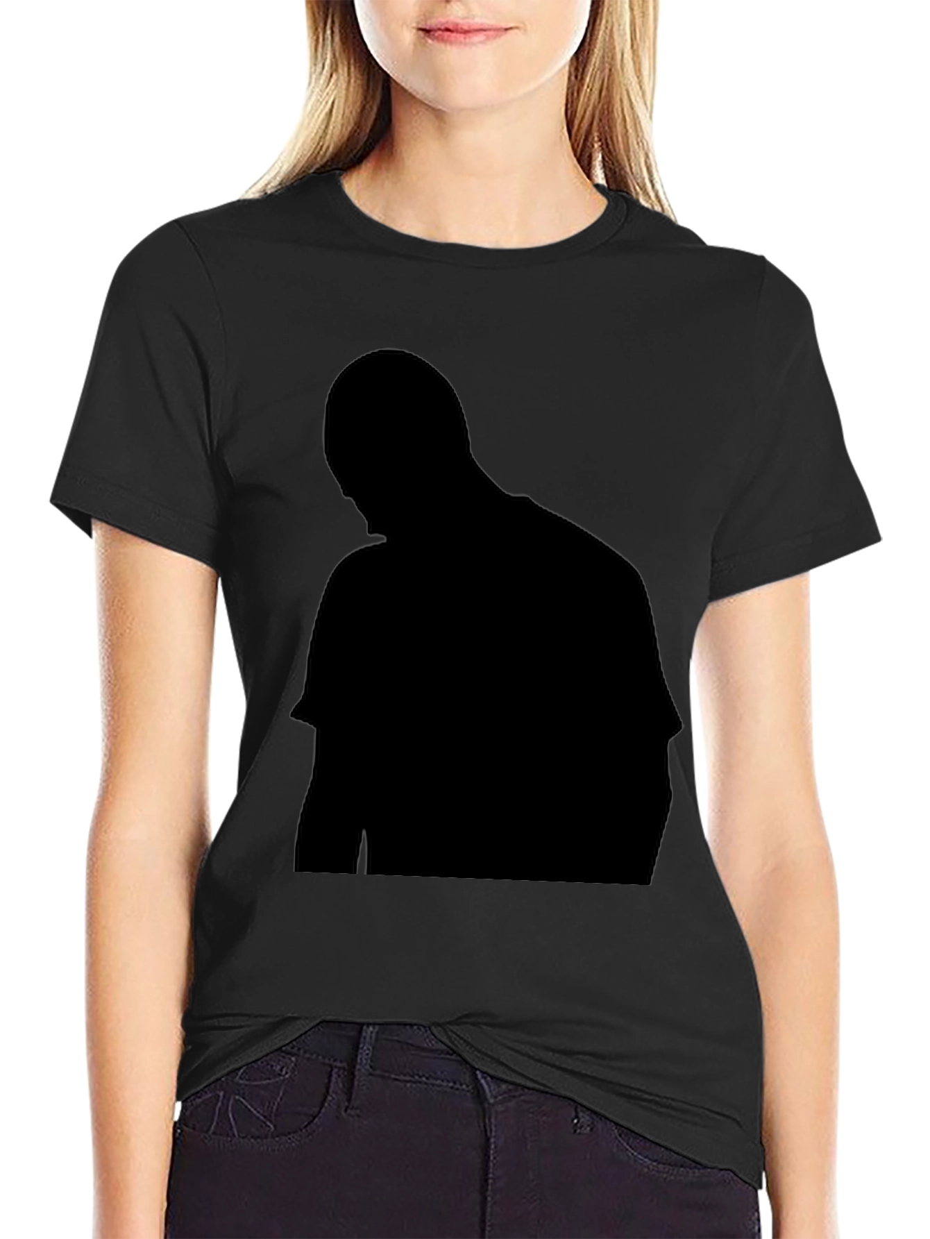 Mens Black Graphic Tee