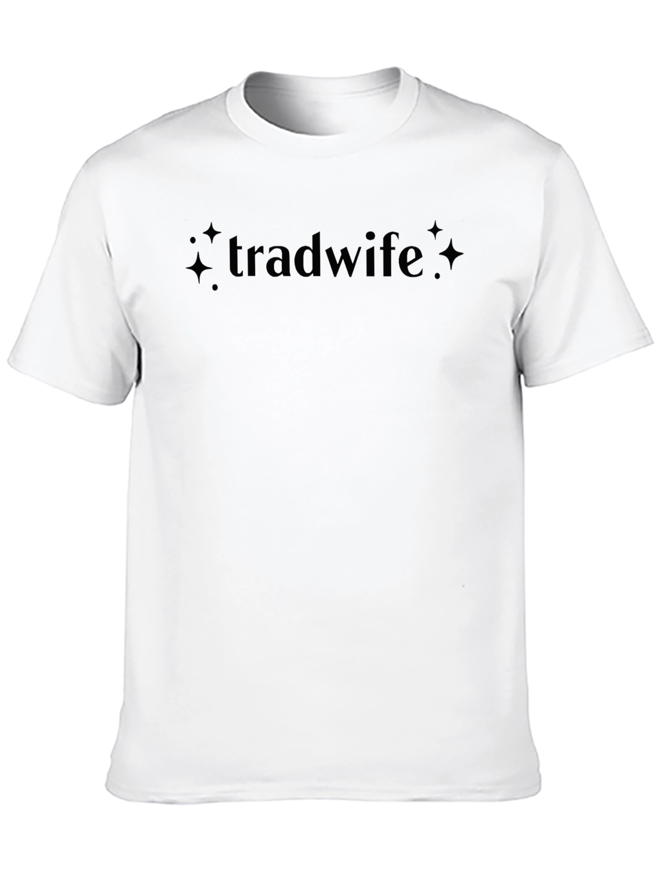 Tradwife Graphic Tee - Classic Fit Cotton T-Shirt