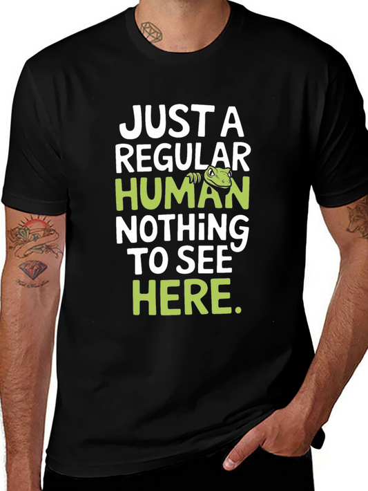 Regular Human Novelty Graphic Tee