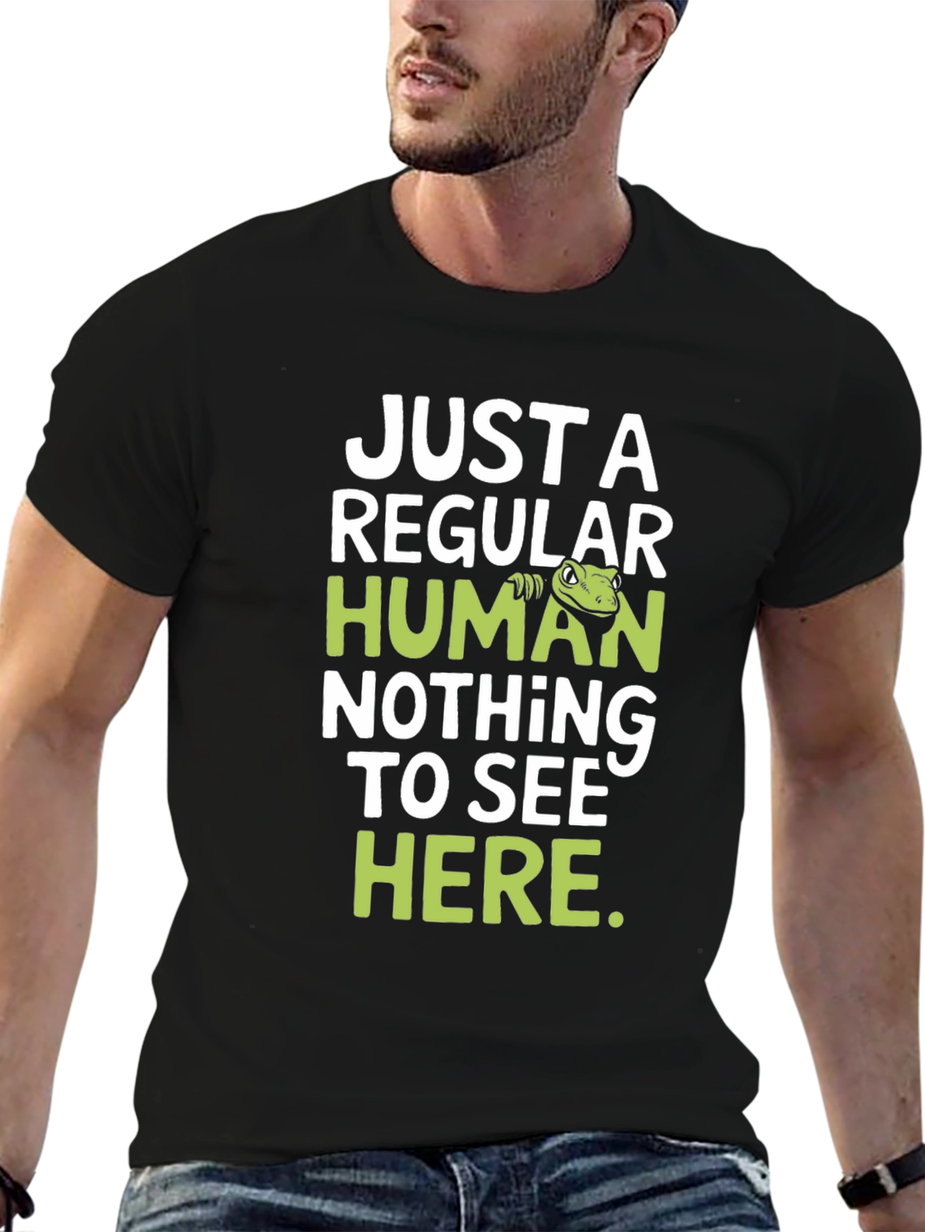 Regular Human Novelty Graphic Tee