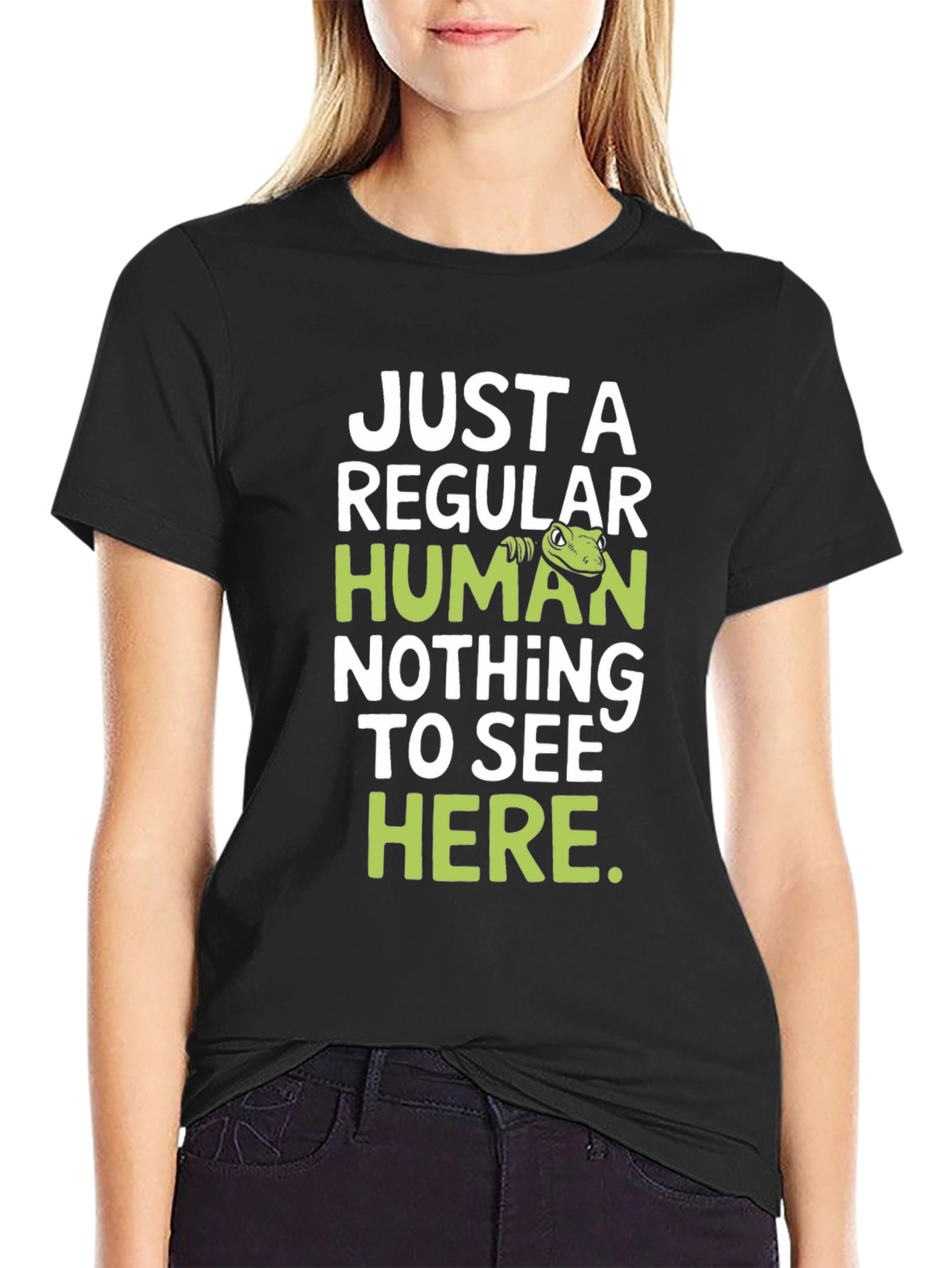 Regular Human Novelty Graphic Tee