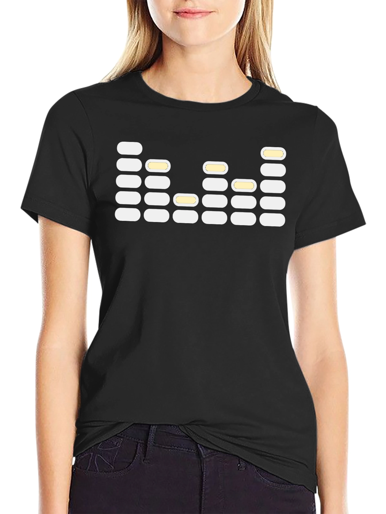 Retro Equalizer T-Shirt - Classic Audio Lover Tee