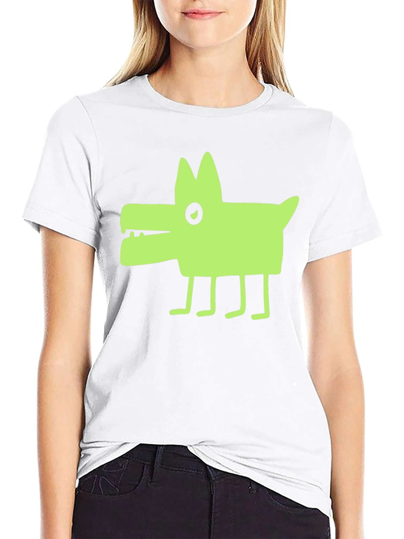 Cool Graphic Dog Tee - Unisex Black T-Shirt