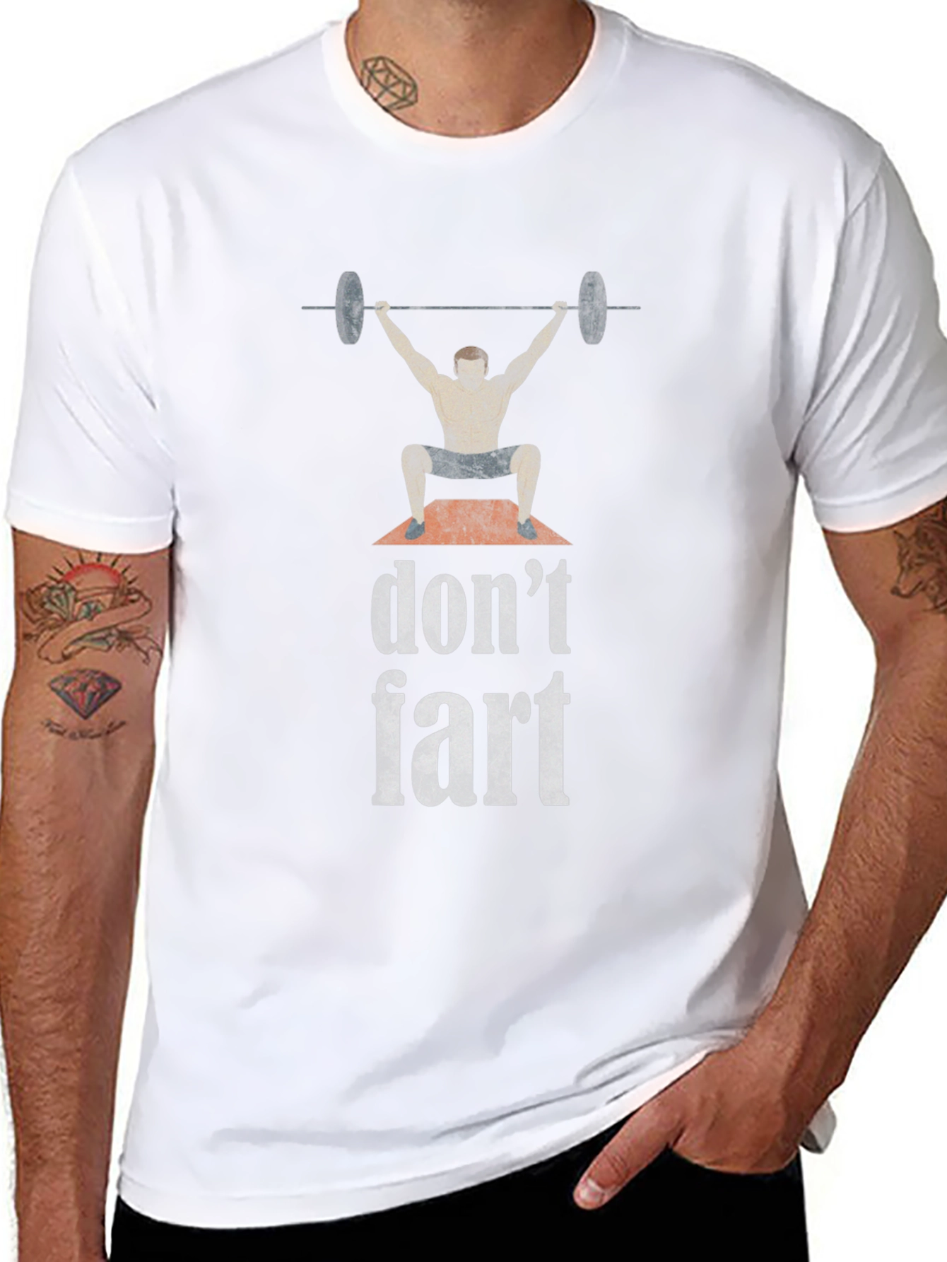 Dont Fart Weightlifting T-Shirt