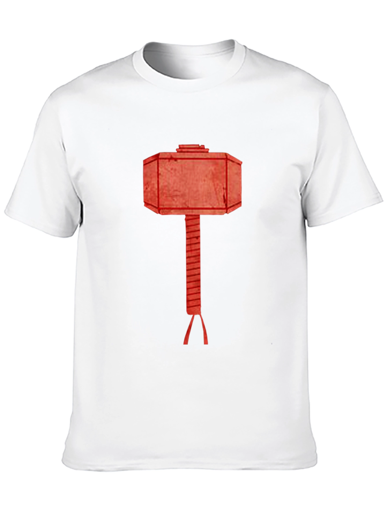 Hammer Graphic Tee - Black Cotton T-Shirt