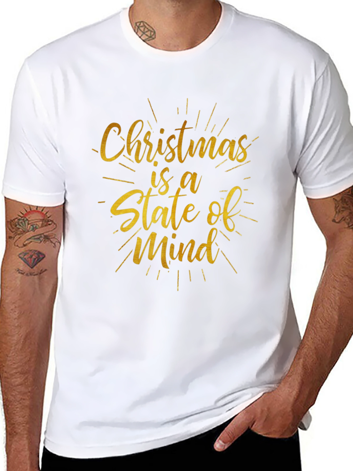 Christmas State of Mind Graphic Tee