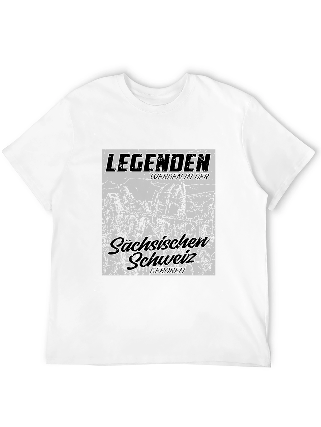 Legends of Saxon Switzerland T-Shirt - Black