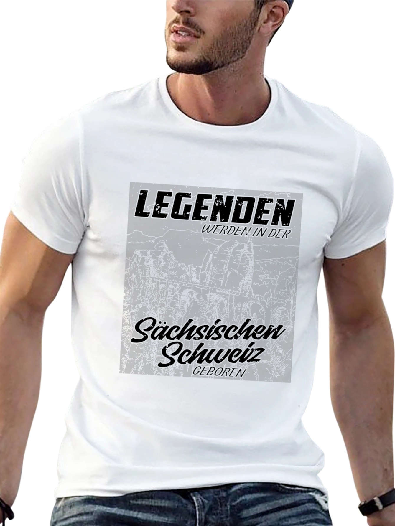Legends of Saxon Switzerland T-Shirt - Black