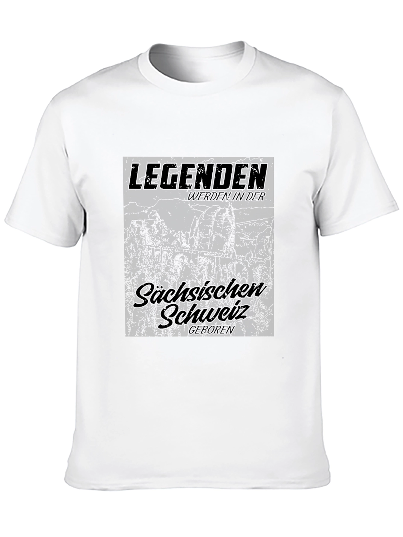 Legends of Saxon Switzerland T-Shirt - Black