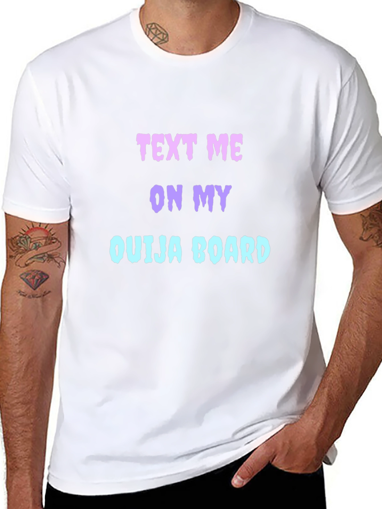 Text Me On My Ouija Board Graphic Tee