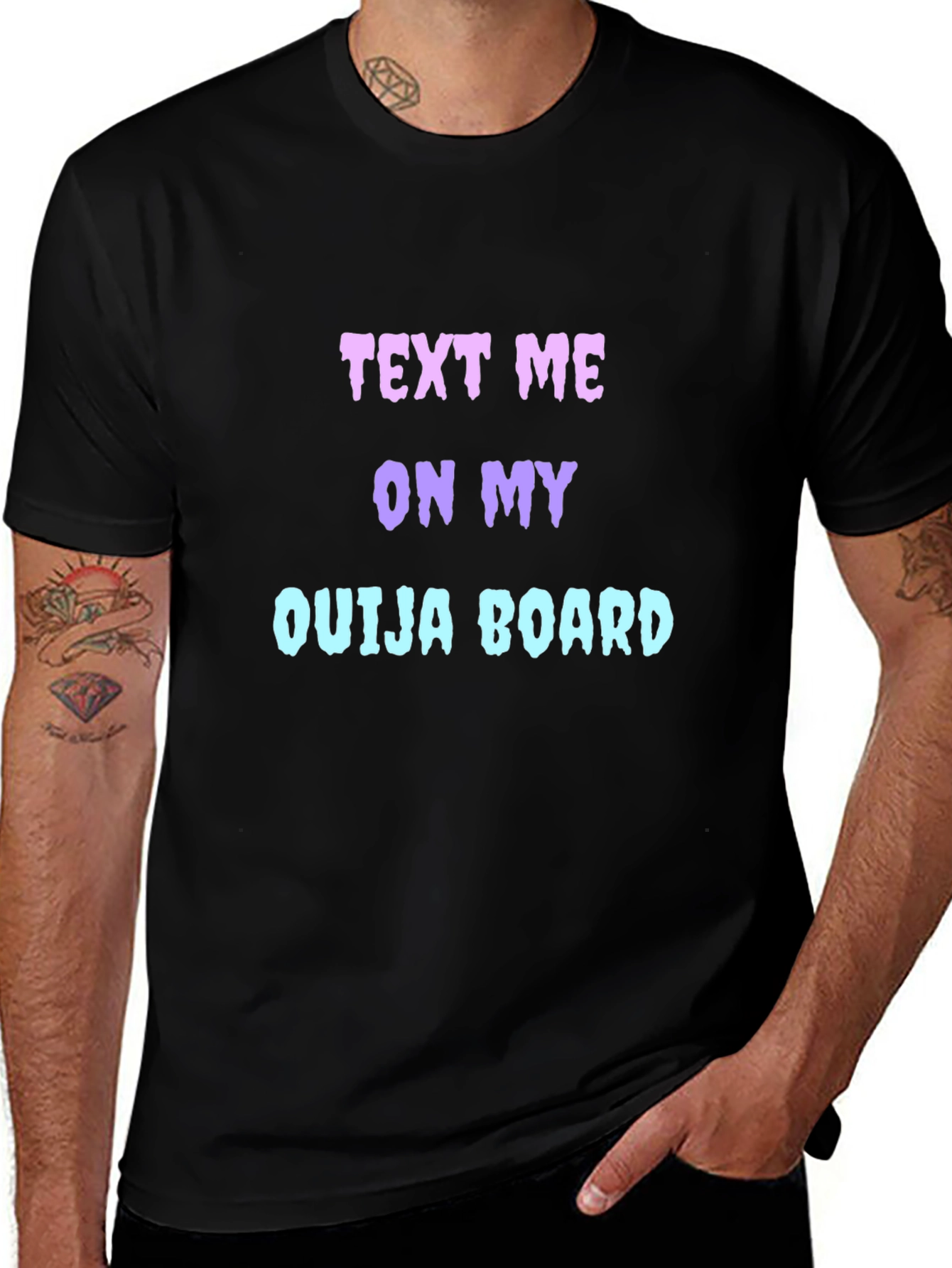 Text Me On My Ouija Board Graphic Tee